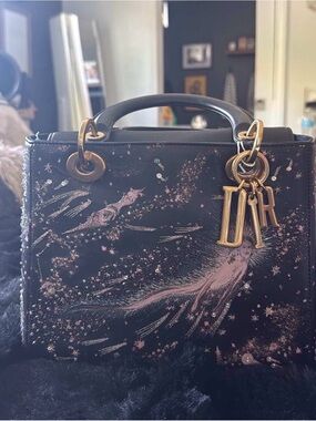 CHRISTIAN DIOR LADY DIOR LIMITED EDITION CELESTIAL COLLECTOR BAG